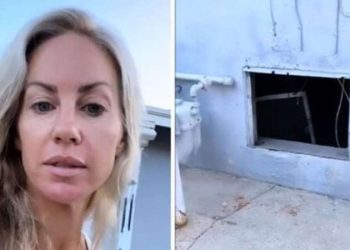 Evinin altında birisinin yaşadığını aylar sonra fark etti