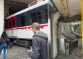 İzmir’de metro raydan çıktı!