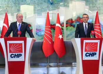 Seçimlerde tarafsız kalarak örtülü bir biçimde Erdoğan’ı destekleyen Muharrem İnce’den Özgür Özel’e ziyaret