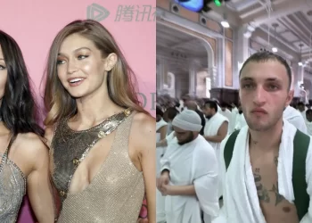 Gigi ve Bella Hadid’in erkek kardeşi Anwar Hadid umre’ye gitti