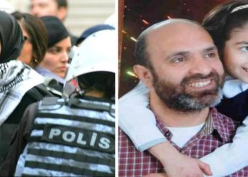 Filistin eyleminde polis şiddetine maruz kalan Beyza Akyüz, babasını Mavi Marmara saldırısında kaybetmiş!