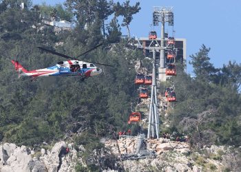Antalya’da teleferik kabini parçalandı: 1 ölü, 10 yaralı