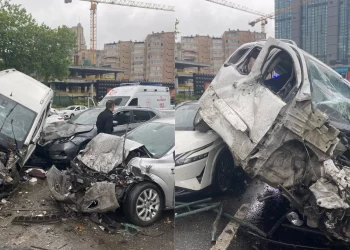 Beşiktaş’ta zincirleme kaza: Yaralılar var