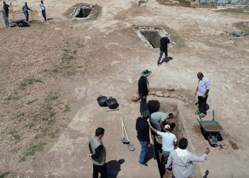 Roma dönemine ait oda mezarı gün yüzüne çıktı