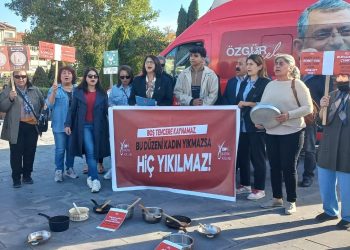 Sivas’ta kadınlardan boş tencereli eylem! 